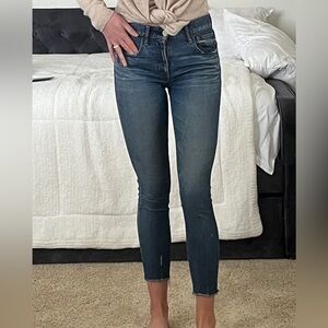 MOUSSY Vintage Skinny Dark Wash Jeans